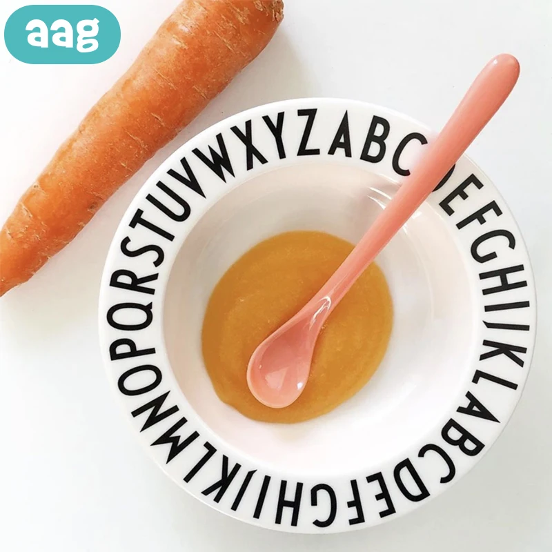 AAG скандинавские детские блюда детская посуда однотонная Минималистичная