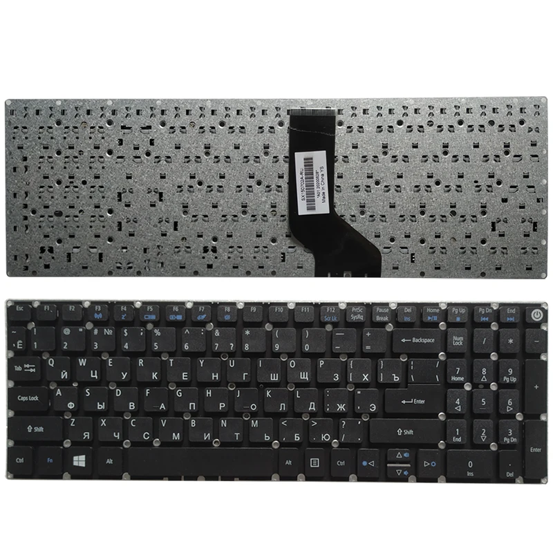

NEW RU Russian laptop keyboard for Acer Extensa EX251 EX2511G RU keyboard black