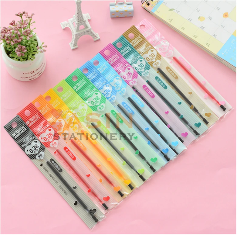 Гелевая ручка ярких цветов 20 шт./компл. креативный подарок для студентов школьные