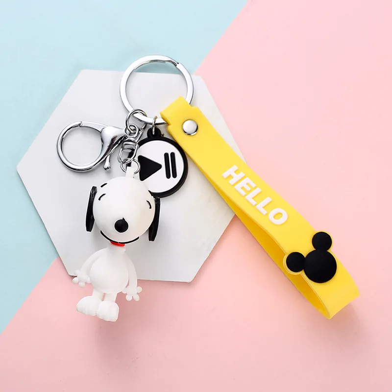 Популярная цепочка для ключей с арахисовой собакой популярная в Корейском стиле