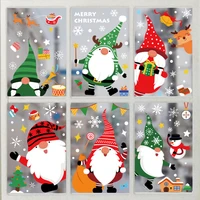 christmas snowflake window stickers christmas wall stickers room wall stickers christmas decorations home new year decorations