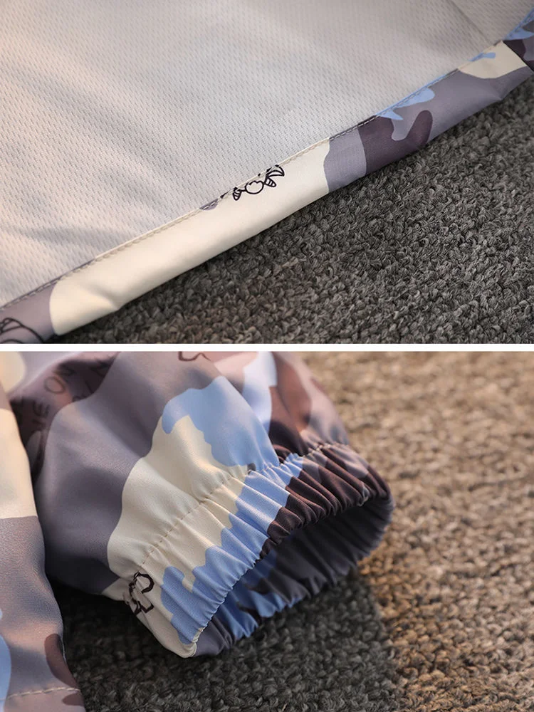 От 2 до 8 лет спортивная одежда для мальчиков Весна осень камуфляж полиэстер