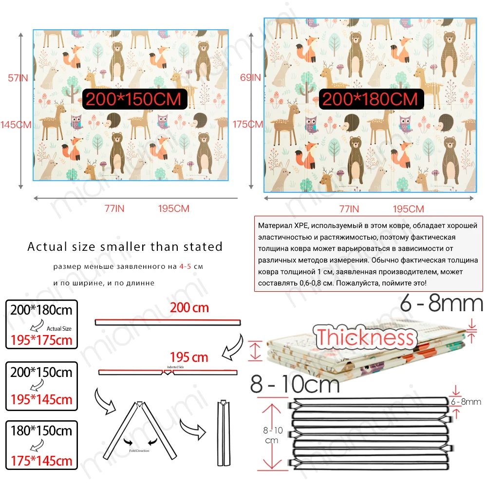 Коврик для игр малышей детские коврики-пазлы из пенопласта детский складной