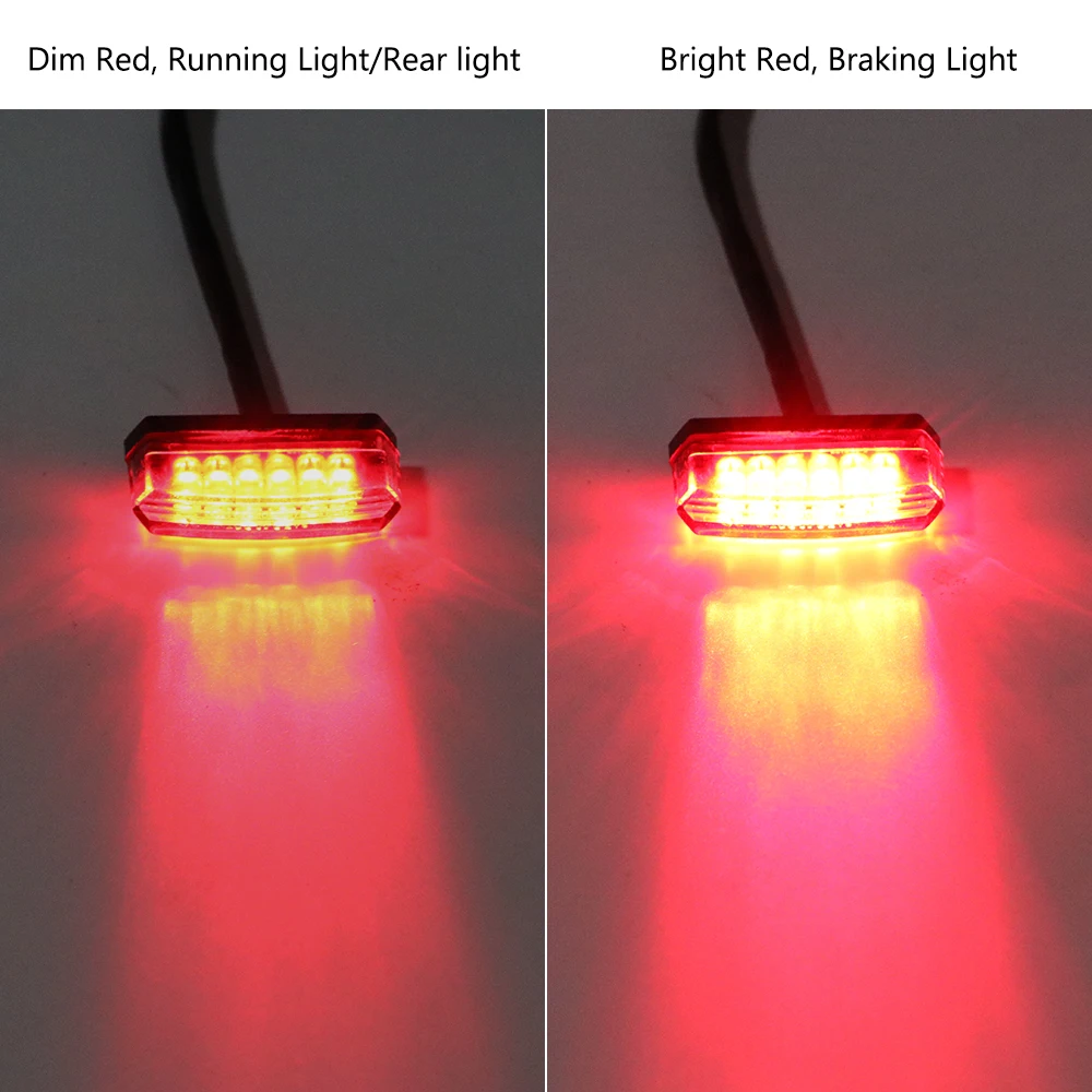 LEEPEE мотоциклетные задние фонари стоп сигнал Универсальный Световой индикатор| |