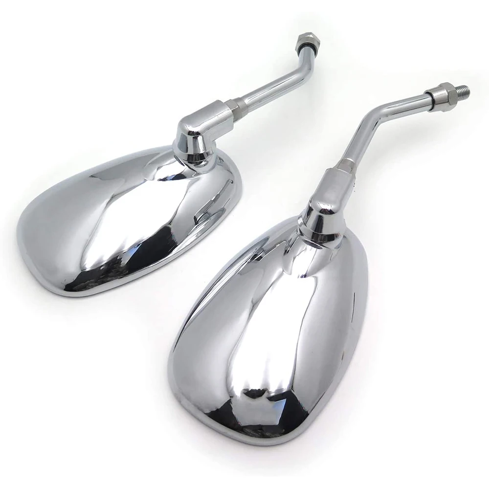 Зеркало заднего вида мотоциклетное универсальное 10 мм для Honda shadow 1100 750 VTX 1300 1800