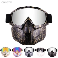 auto car motorcycle goggles glasses off road motorcycle helmets goggles removable protection sports skiing glasses accessories