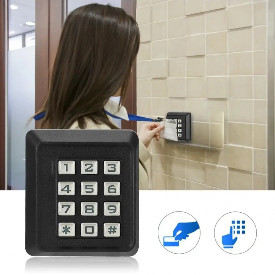 125 кГц RFID дверной ключ считыватель кода Wiegand 26 Система доступа безопасности Лидер