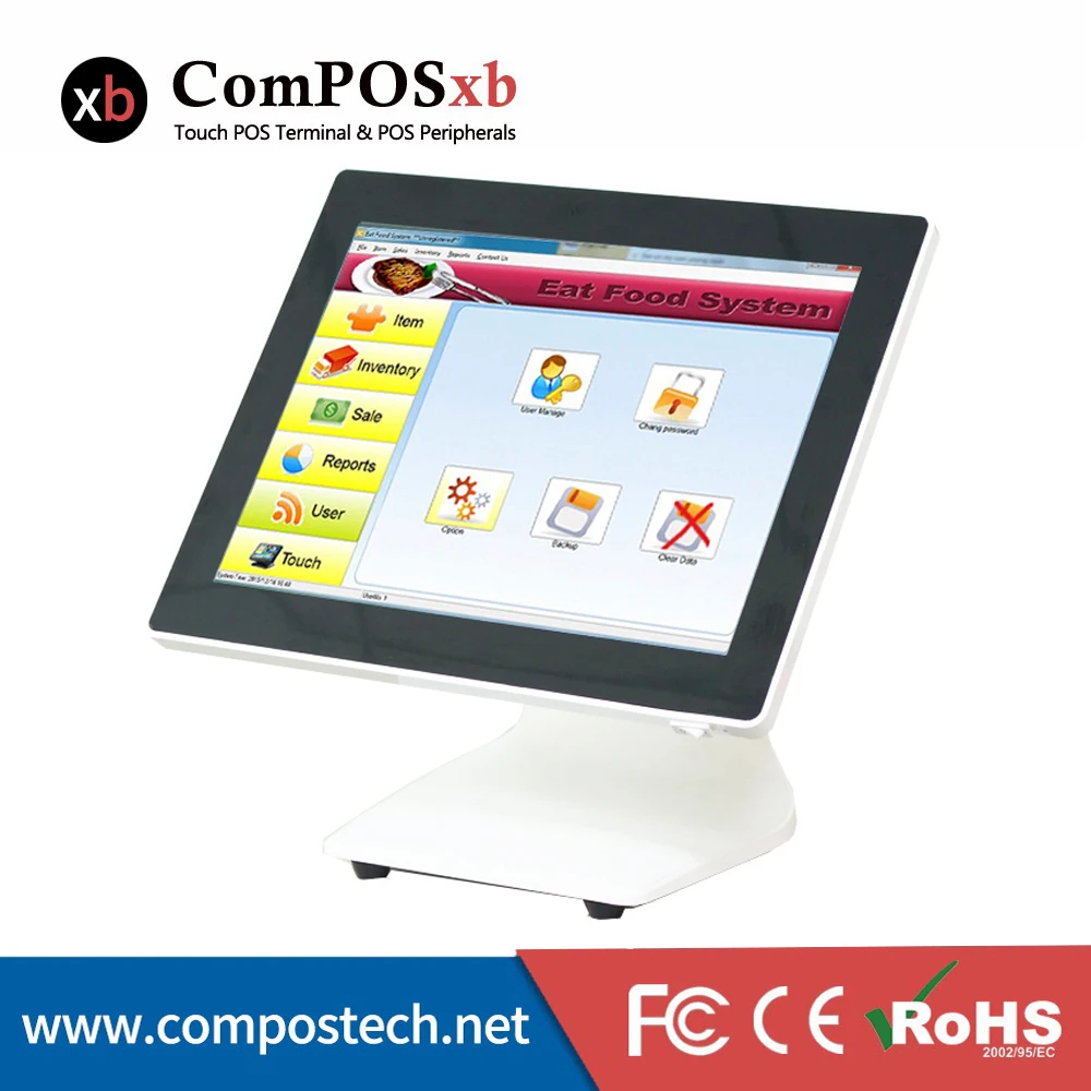 Точка продажи Windows POS машина 15 &quotкассовый аппарат сенсорный экран терминал для