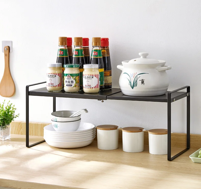 

Кухонные многоярусные столешницы, настольные полки, полки для хранения, шкафы, разделительные полки и полки для кастрюль