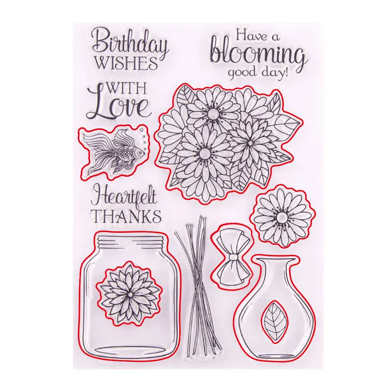 Пресс формы для вазы бутылки желаний штамп цветочный и бумажных карт ремесла