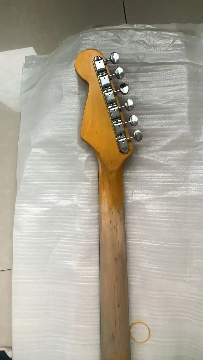 Бесплатная доставка электрическая гитара реликсис ручная работа SRV старый