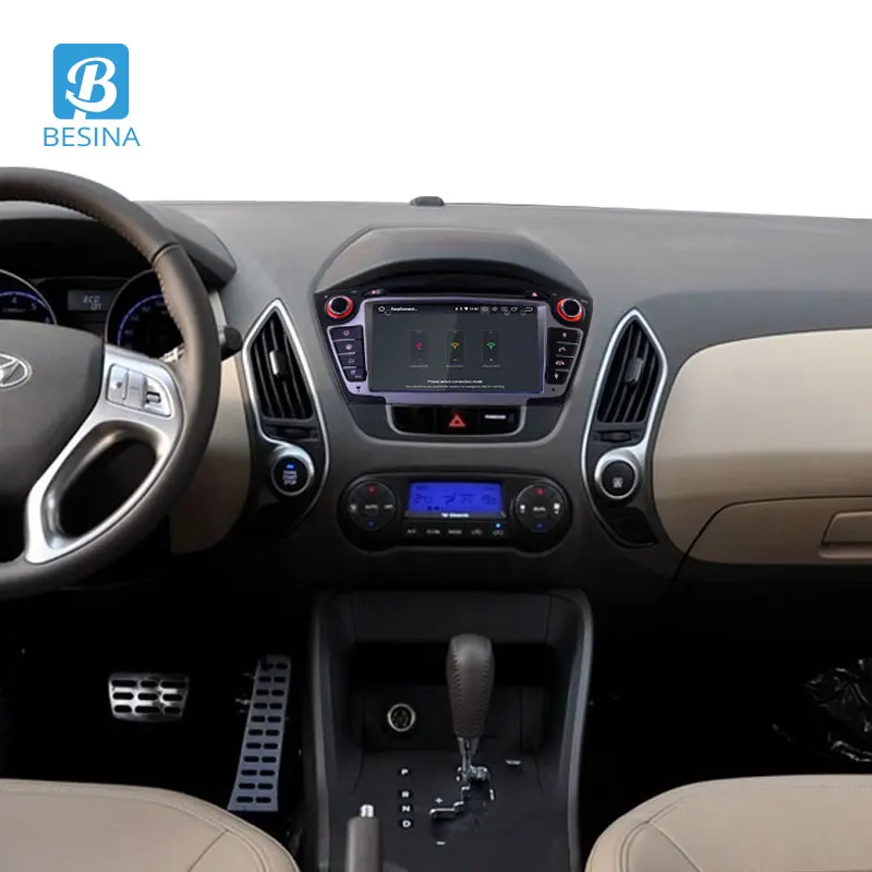 Besina Android 9,0 Автомобильный DVD плеер для hyundai Tucson/IX35 2011 2012 2013 gps 2Din автомобиль радио стерео Мультимедиа Autoaudio WI-FI RDS