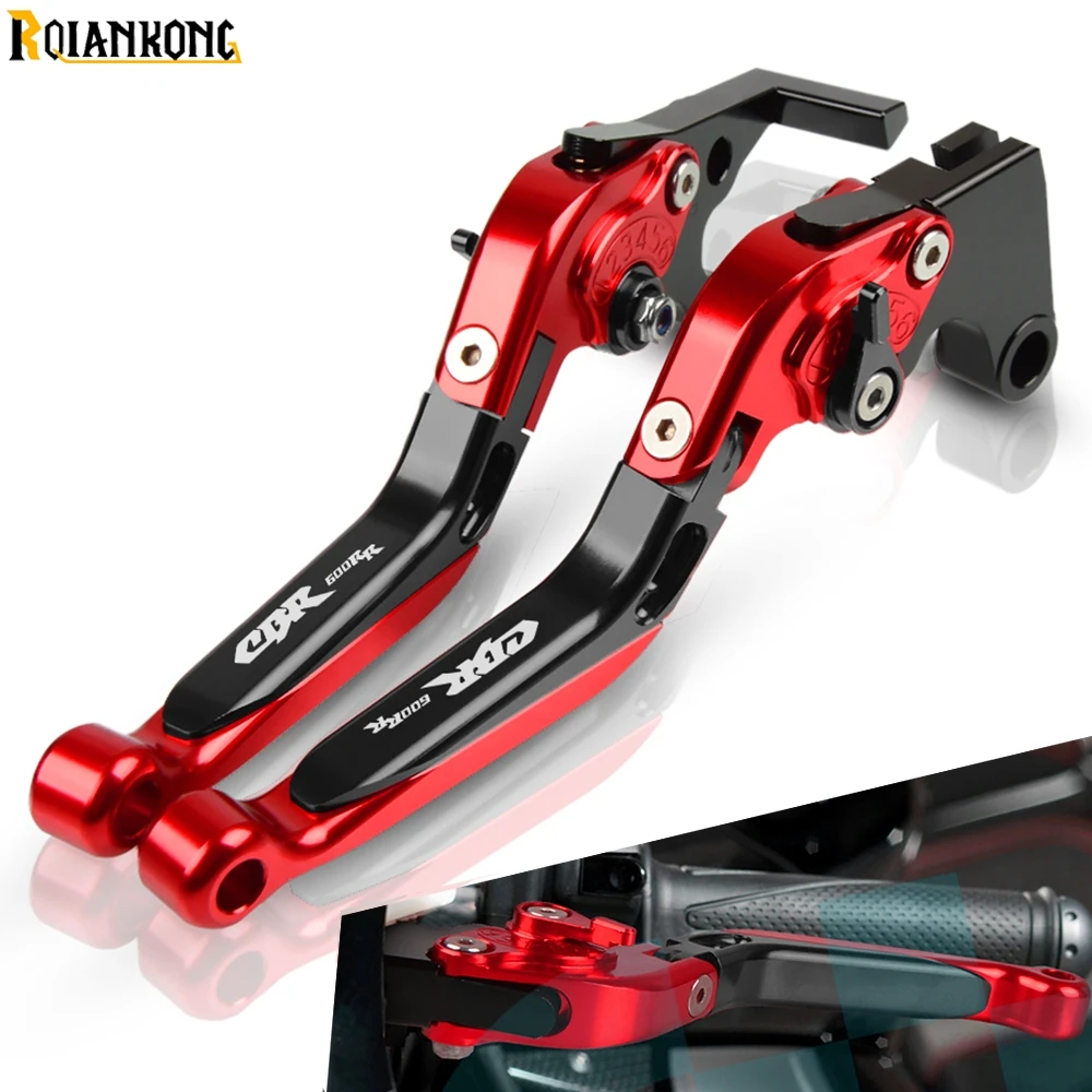 

Мотоциклетные тормозные рычаги для Honda CBR600RR CBR 600 RR 2003 2004 2005 2006 CNC Aliuminum регулируемый тормозной рычаг сцепления руль