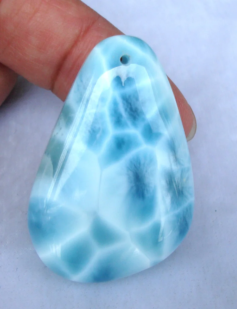 Бесплатная доставка подвеска из натурального ларимара женская бижутерия