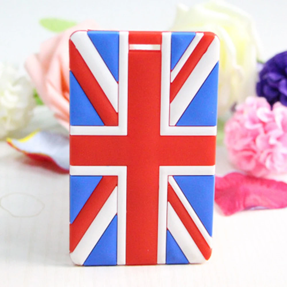

Hot Sale National Flag Luggage Tag PVC ID Address Holder Baggage Label Travel Accessories Bag Portable Travel Tags for Suitcase