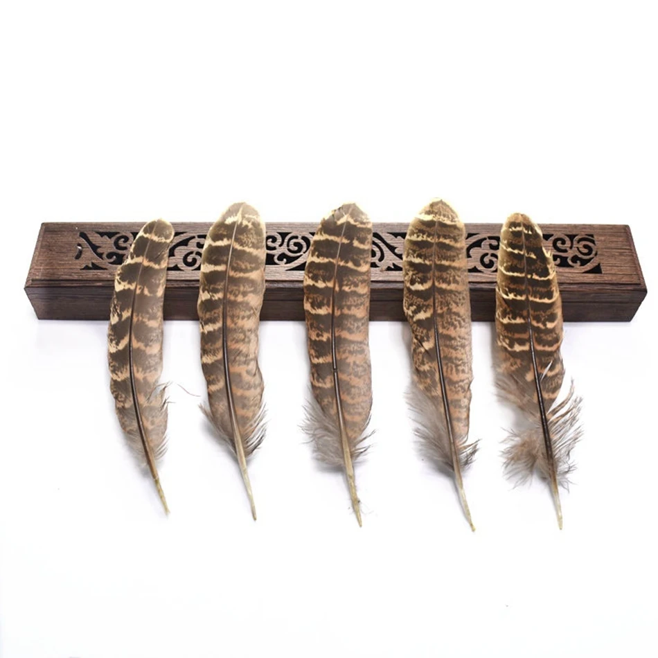 Натуральные перья фазана для рукоделия 10-15 см 20/100 шт. | Дом и сад