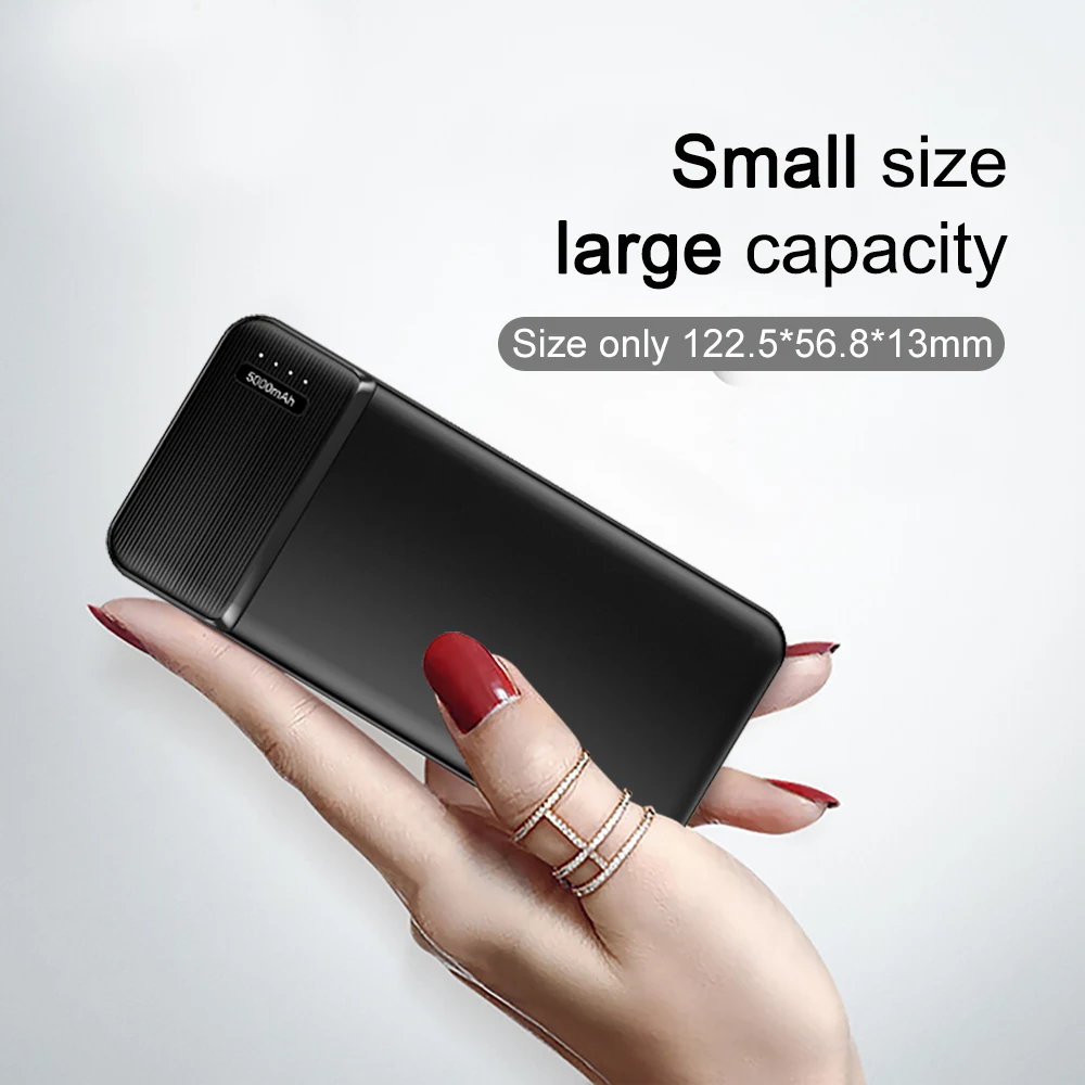 

Power bank 10000mAh small portable mobile phone external battery charger mobile power bank suitable for Apple Huawei Xiaomi MI