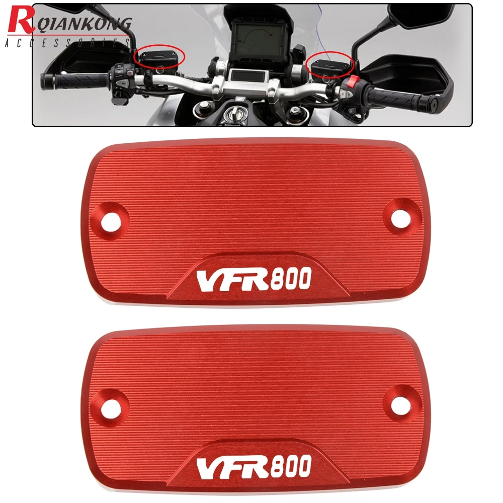 Для HONDA VFR 800 VFR800 1998 1999 2000 2001-2002 CNC алюминиевая крышка резервуара тормозной жидкости