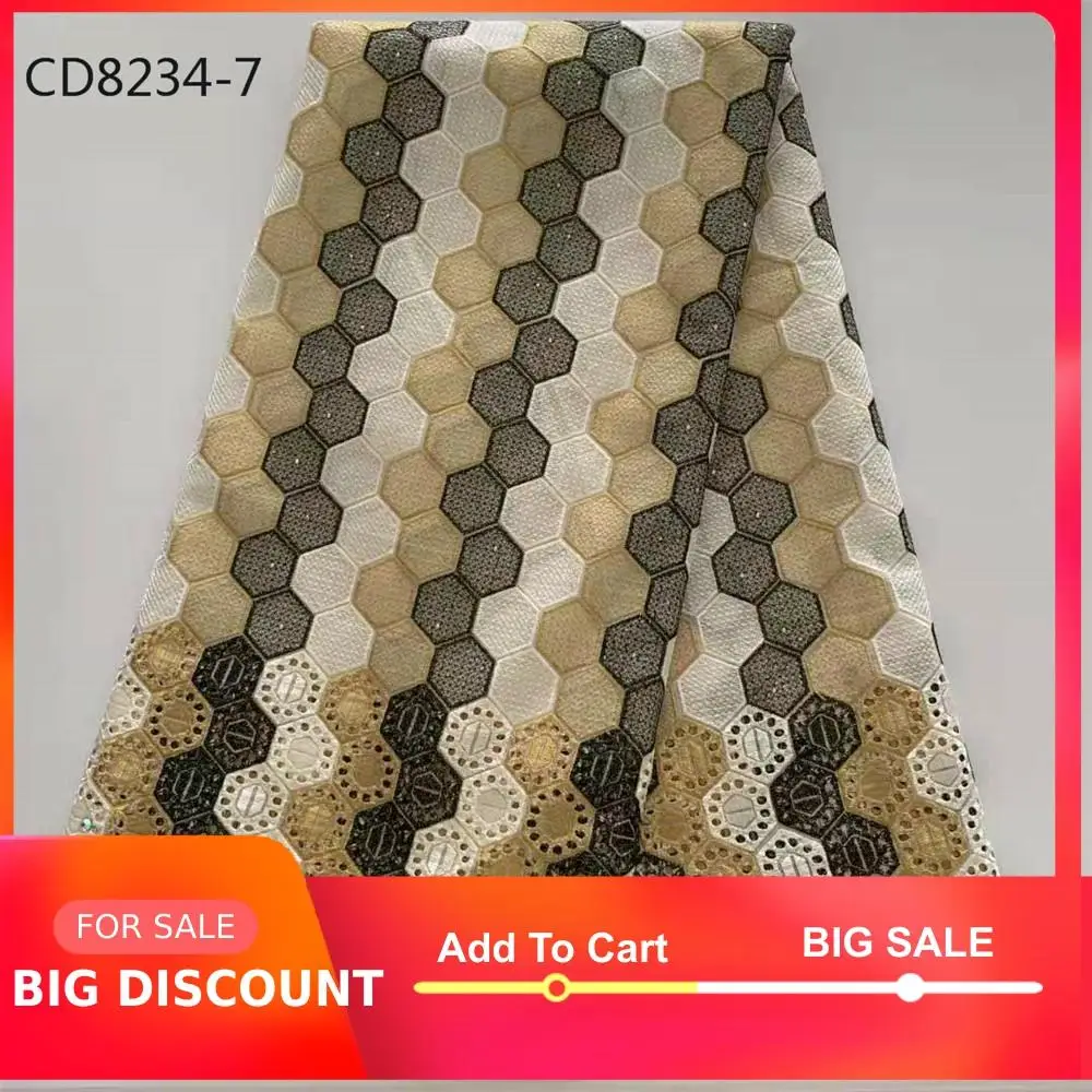 Новый стиль Лидер продаж новая коллекция тяжелая швейцарская вуаль кружевное