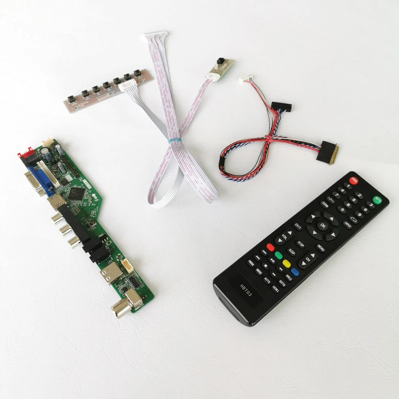 Подходит для B140XTN03/B140XTN06 WLED панель ноутбука 14 дюймов VGA + аудио USB RF пульт