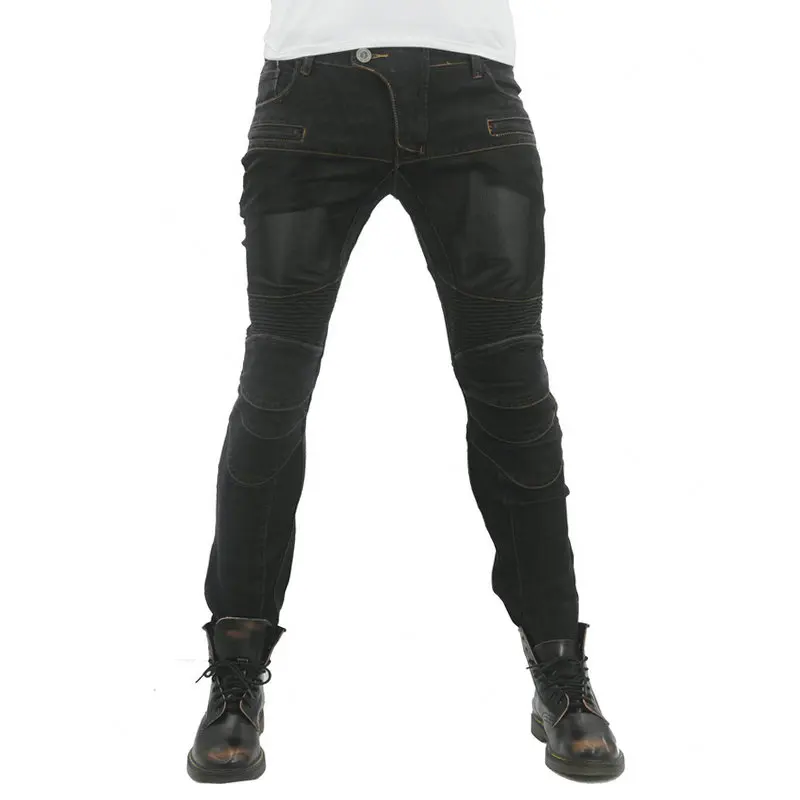 black pants only KOMINE джинсы PK719 джинсы мотоциклетные джинсы для езды на дороге джинсы для внедорожных прогулок штаны для мотоцикла брюки - Цвет: black pants only