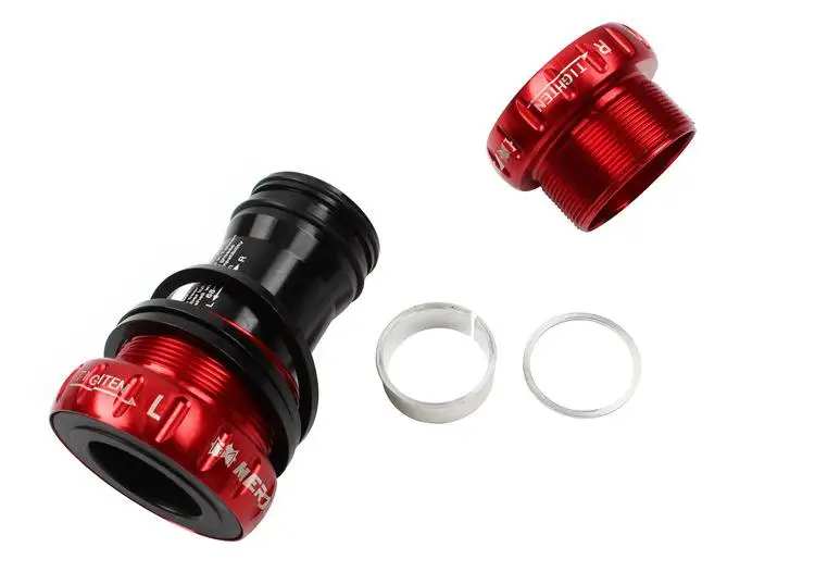 Kuulee горный велосипед bb-вал керамический цилиндр винт вала-в центре вал резьба