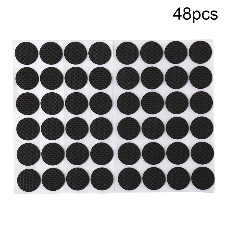 

2/48/12/30 PCS Rubber Anti-Skid Scratch DIY Resistant Furniture Feet Floor Protector Pads Table Legs