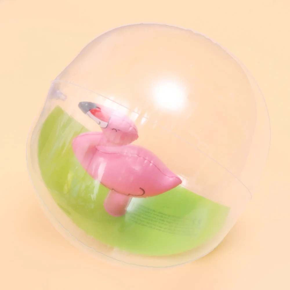 

Inflatable Beach Balls Funny Ball Toys Intersting Ball Playthings for Kids Children Toddlers with Pump - Crab Pattern (Random Co