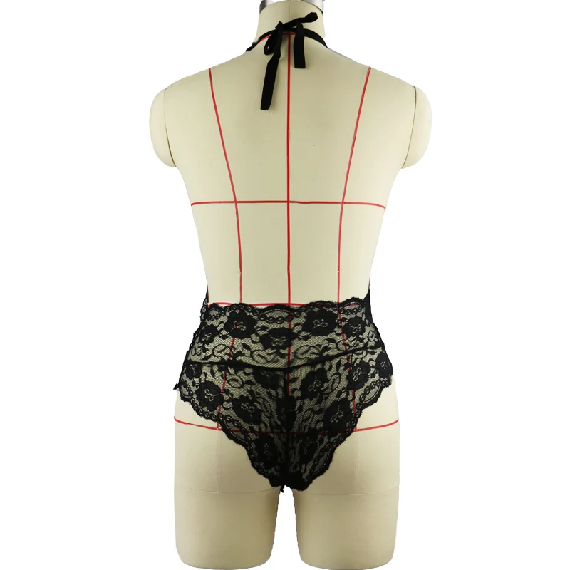 

LSTRY 2020 Babydoll Sexy Black Teddy Lingerie Lace Women Underwear Backless Erotic Lingerie Temptation Intimate Sexy Costumes