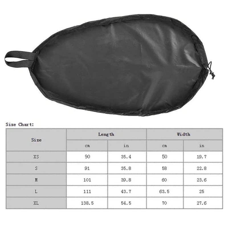 

Breathable Adjustable Kayak Cockpit Cover Seal Cockpit Waterproof Protector Kayak Accessory for g Boat Canoe