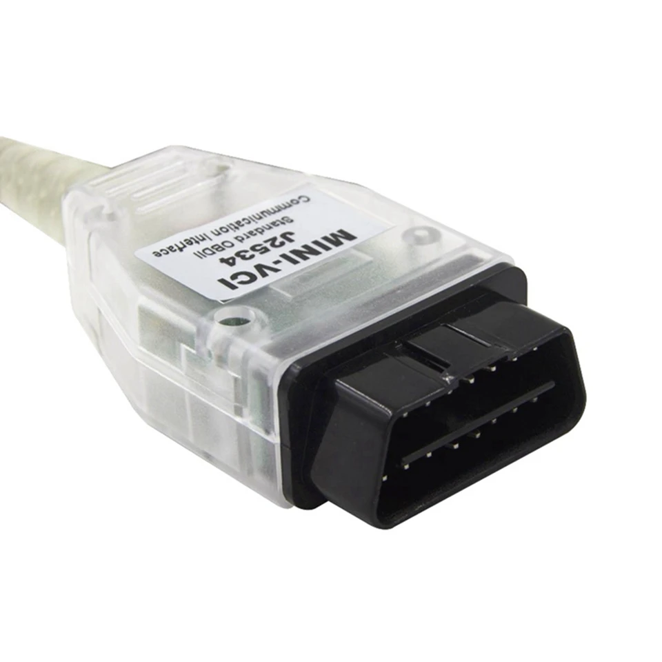MINI VCI FT232RL V14.30.023 ТИС Techstream OBD2 кабель для Toyota Lexus Диагностика|Кабели и коннекторы