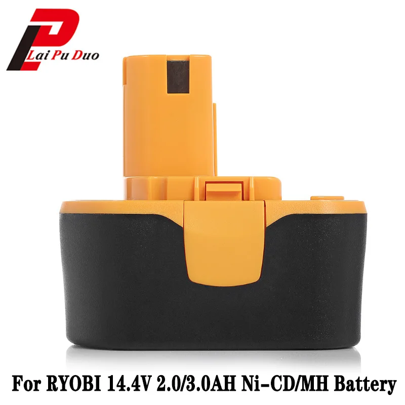 14 4 V 2 0/3.0AH Ni CD/MH Сменный аккумулятор для электроинструмента RYOBI:1400144 HP7200K2 1400655 CTH1442K2