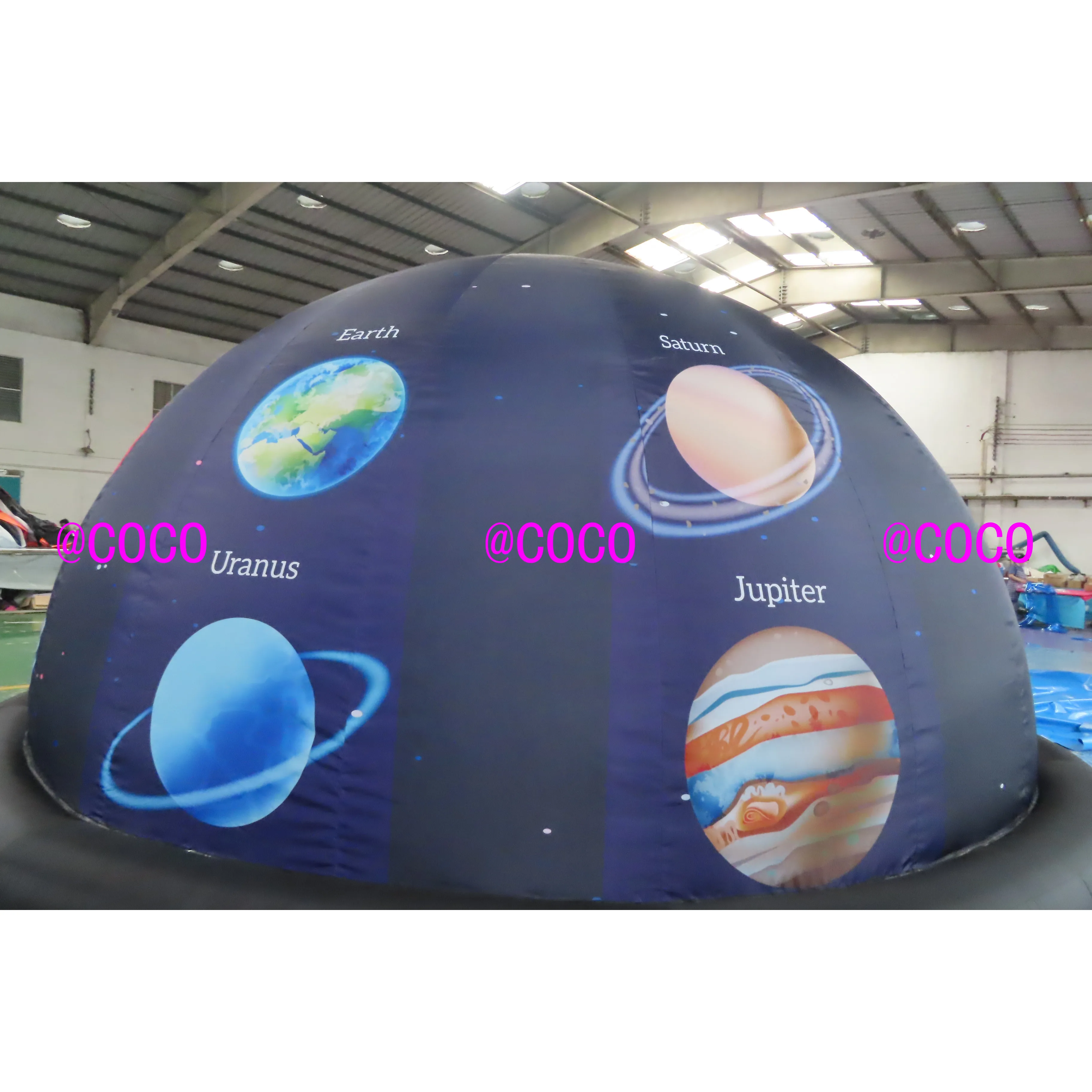 Портативный надувной проекционный тент из ткани Оксфорд проекционная купольная