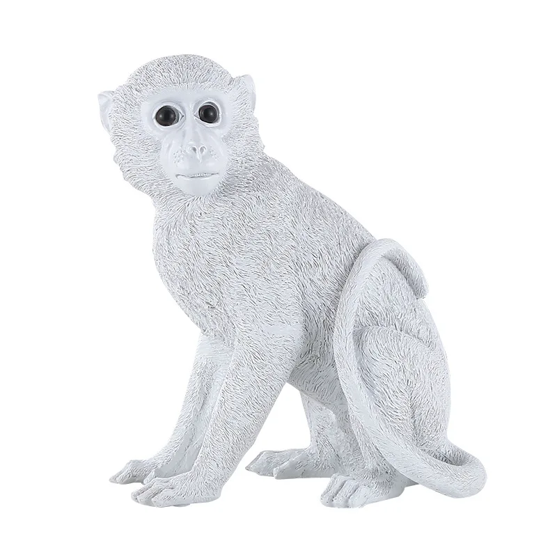 

Nordic Creative Resin Animal Simple Monkey Craft Decoration Living Room Bedroom Fashion Home Decorat Ornaments