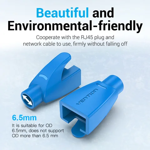 Заглушки для кабелей RJ45 Vention 50 шт.