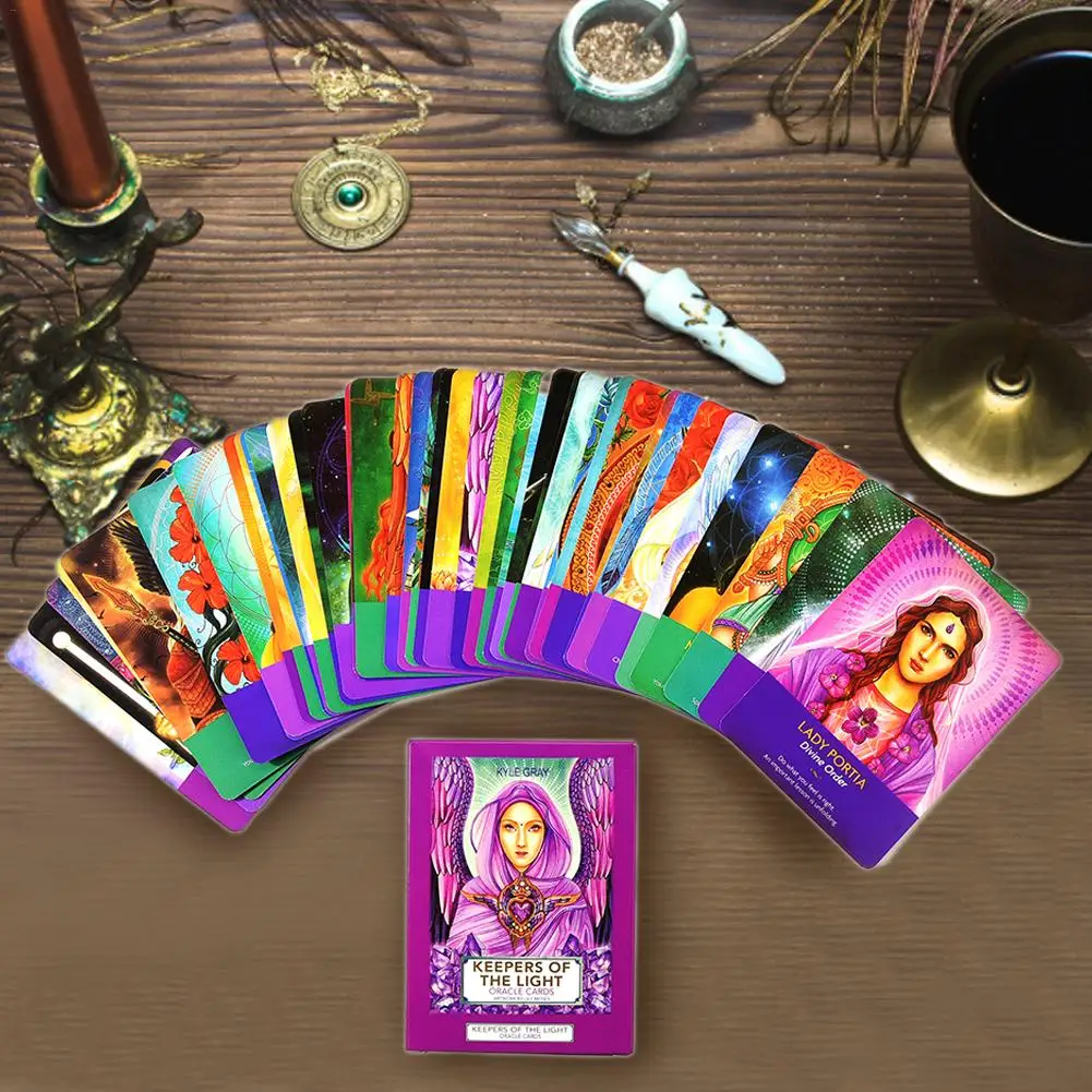44 шт./компл. Oracle таро карты листы хранители светильник доска для карт палубные