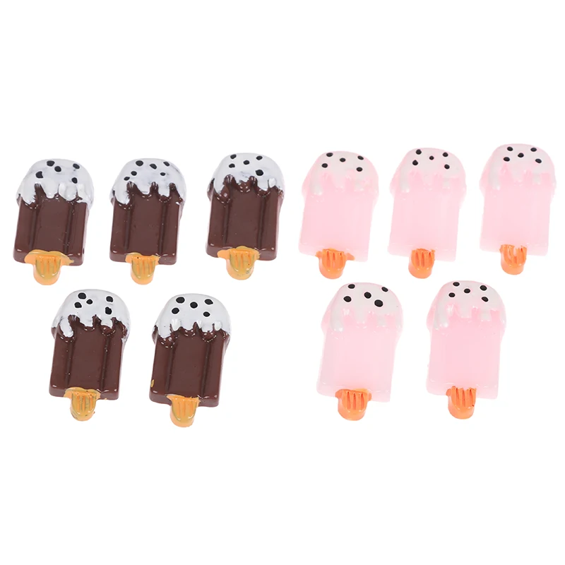 5 шт./компл. миниатюрная имитация смолы для мороженого сделай сам еды кукольного