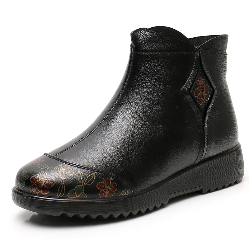 

Women Snow Boots winter fashion casual female platform Boots Chunky Warm Ladies Winter Boots Woman shoes large size