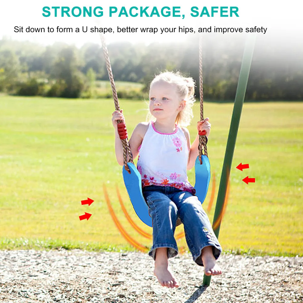 Детские игрушки детские качели из ЭВА безопасное изогнутое сиденье для детского