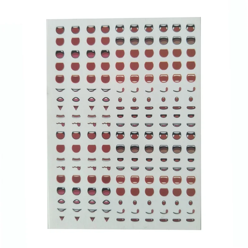 1 лист наклеек для глаз Водные Наклейки Аксессуары куклы сделай сам кукол Пастера