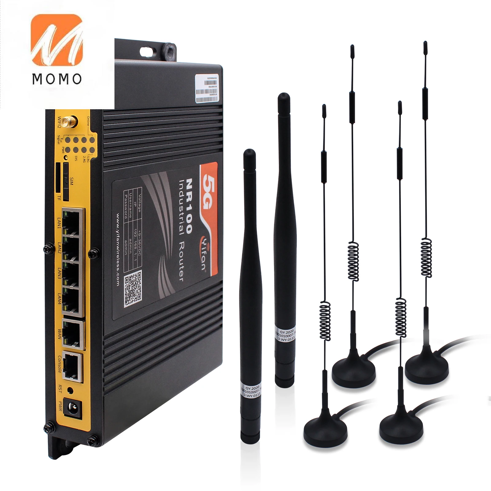 

Модем NR100 4G 5G NR, 3,4 Гбит/с, промышленный фотороутер со слотом для sim-карты для прямой трансляции