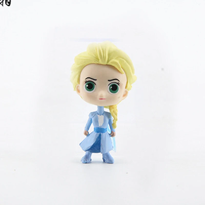 Фигурка из мультфильма disney Холодное сердце Q аниме-фигурка Анны Эльзы Кристофа