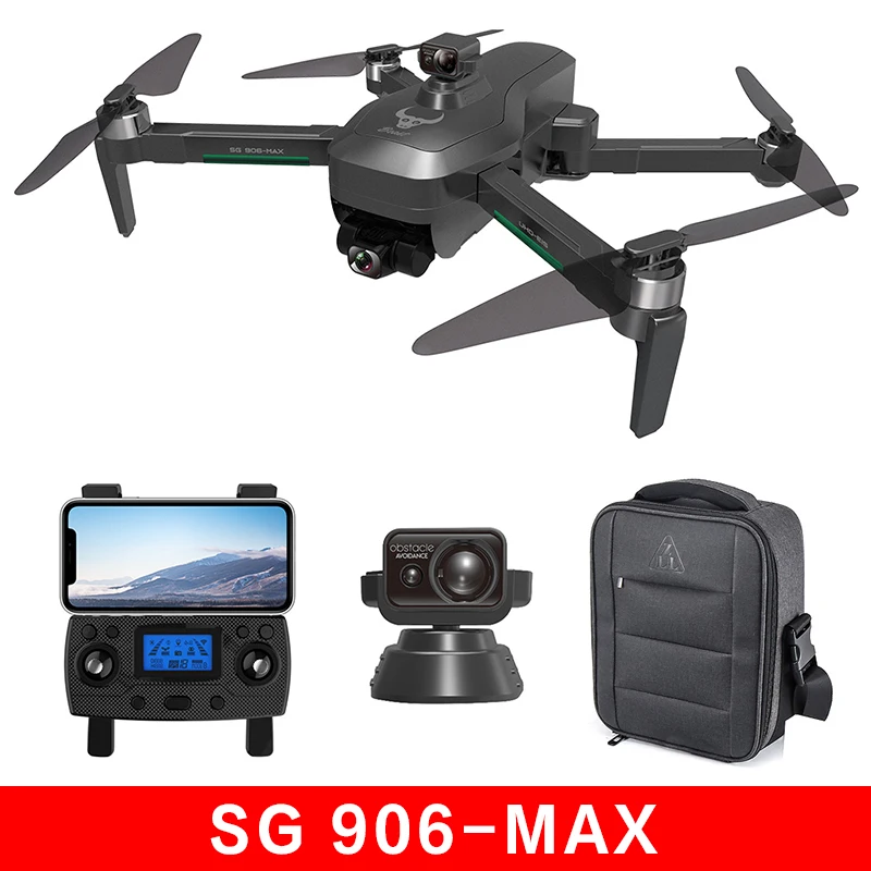 Новинка 2020 3-осевой карданный Дрон SG906 Max RC камера 4K HD GPS фото Wi-Fi FPV