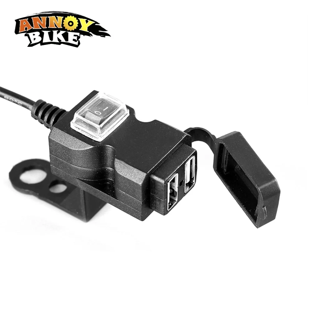 9-24v 9-90v 36V 48V 72V 84v Double1.0A 2.1A USB Charger Universal Electric Scooter Motorcycle Mobile Phone E-bike | Спорт и