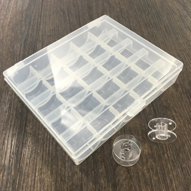 Набор катушек для швейной машинки чехол шпулек аксессуары шитья 10/25 шт. | Дом и сад