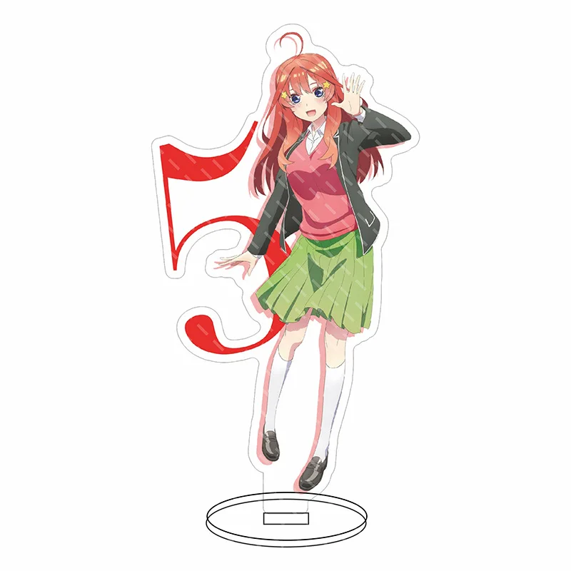 

Kawaii Quintessential Quintuplets Acrylic Stand Keychain Nakano Ichika Nino Miku Yotsuba Itsuki Model Plate Collection Creative