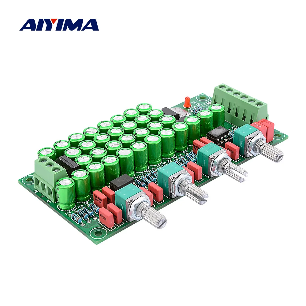 Предусилитель AIYIMA 2 0 класса A предусилитель Hi Fi аудиоплата с предусилителем тона
