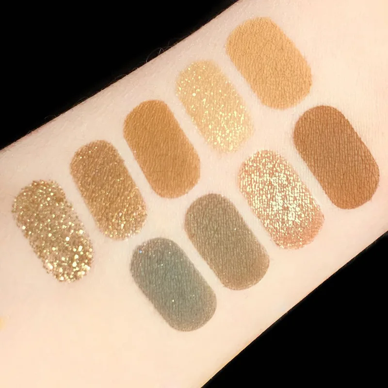 

9-color Matte Eyeshadow Palette, Eye Makeup Palette, Bronze Eyeshadow, Long-lasting Natural Glitter Eyeshadow makeup palette
