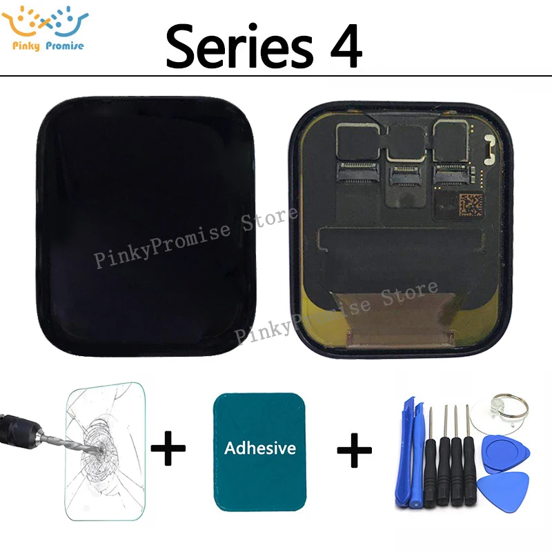 Для Apple Watch Series 4 LCD дисплей сенсорный экран дигитайзер 40 мм/44 мм Pantalla Замена для +
