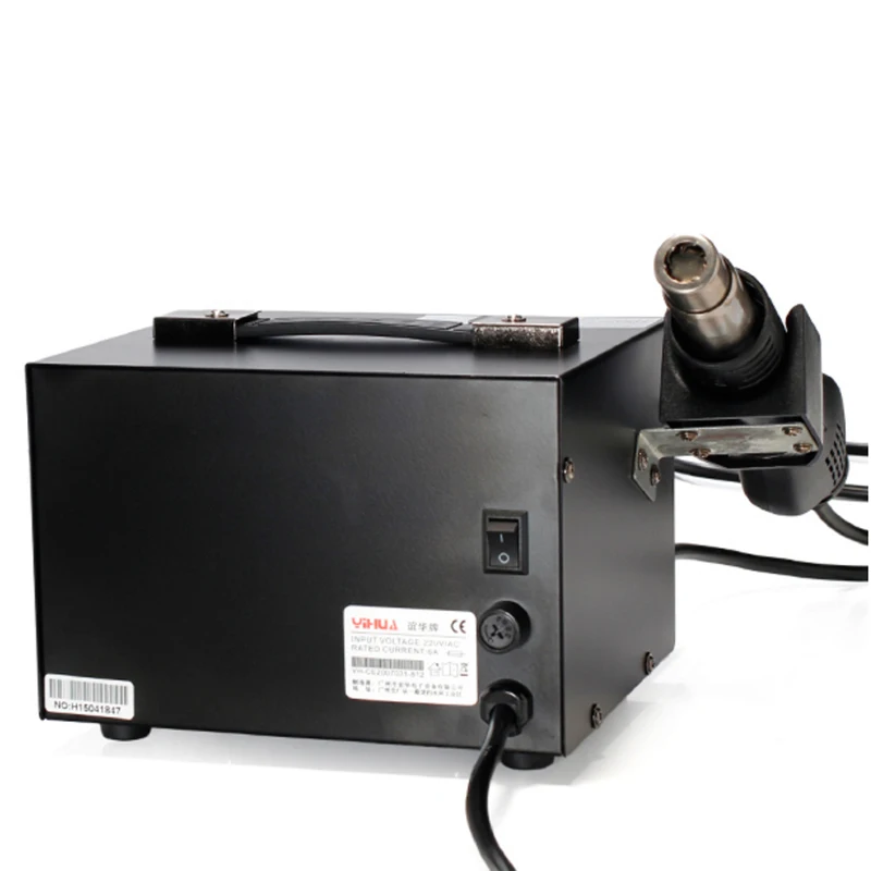 700W насос Тип YIHUA 852D + горячий воздух пистолет Цифровой паяльник для подключения к